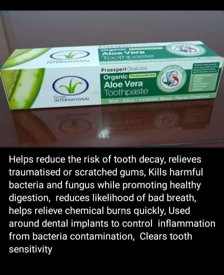 Organic Aloevera Toothpaste